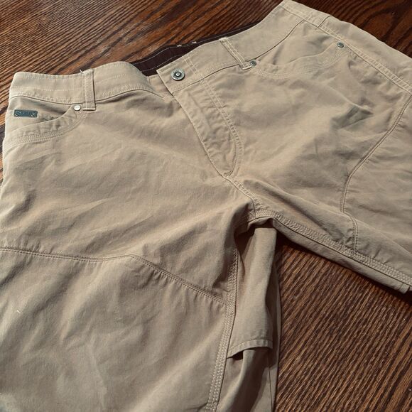 Kuhl Pants Mens 36x30 Brown Khaki Konfidant Air Gusseted Vented 9-Pocket Hiking - Picture 8 of 14